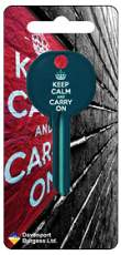 Hook 3240: UL2 KCGRN Keep Calm UL2 Green F388 - Keys/Licenced Fun Keys