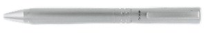 PEN02 Grand Libra Twist Ball Pen Silver Satin