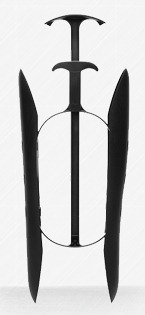 ****DM Premium Black Boot Shapers 14 (pair) - Shoe Care Products/Cherry Blossom