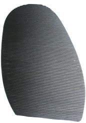 .....Heavy Ribbed Soles Black - Shoe Repair Materials/Soles