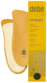 Debe Orthofix 3/4 leather Insoles