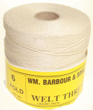 Barbours Best Linen Blake Thread 1/2 Kilo Ordinary Twist - Shoe Repair Products/Threads