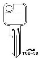 Hook 3314: jma = TOK-3d - Keys/Cylinder Keys- General
