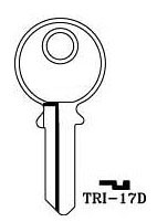 Hook 3319: jma = TRi-17d SILCA = TL15 - Keys/Cylinder Keys- General