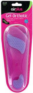 Airplus Gel Orthotic 3/4 Ladies 75014 - Shoe Care Products/Air Plus Gel Products