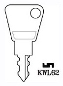 Hook 5272...window lock key jma = KWL62 FAB & FIX - Keys/Window Lock Keys