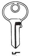 Hook 6011 jma = MAS-1 Errebi: M1 - Keys/Cylinder Keys- General