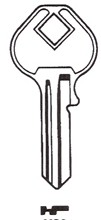 Hook 6013 jma = MAS-3d errebi M12 HD 1092D - Keys/Cylinder Keys- General