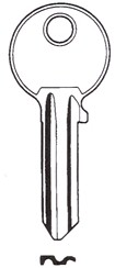 Hook 6030 jma = CoR-1d....steel Errebi = CO6T - Keys/Cylinder Keys- General