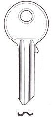 Hook 6033 hd = UL1R H522 brass - Keys/Cylinder Keys- General