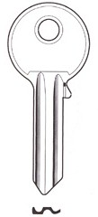 Hook 6034.... jma = U-5i.... steel ERREBI = U5S - Keys/Cylinder Keys- General