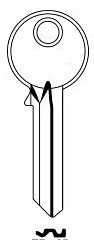 Hook 6048... jma = ER-2d....Era 6 Pin Steel keys Errebi: ERA2 ER2 SILCA - Keys/Cylinder Keys- General