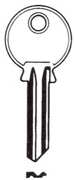 HOOK 6052 JMA = LEG-1d ERREBI = LE5D - Keys/Cylinder Keys- General