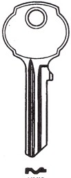 HOOK 6054: jma = UN-11 Errebi: UN19 - Keys/Cylinder Keys- General