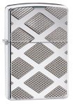 .Zippo 28637 Carved Chrome Diamond - Zippo/Zippo Lighters