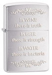 .Zippo 28647 In Wine there is Truth - Zippo/Zippo Lighters