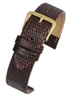 R617S Brown Lizard Grain Watch Straps - Watch Straps/Budget Straps