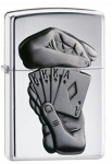 Zippo 29396 Suprise Trick Street Chrome 1310.004 - Zippo/Zippo Lighters