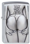 Zippo 1300116 Stocking Girl Street Chrome - Zippo/Zippo Lighters