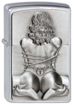 Zippo 2002549 Bondage Girl Street Chrome - Zippo/Zippo Lighters