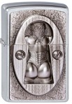 Zippo 2003077 Keyhole Emblem Street Chrome - Zippo/Zippo Lighters