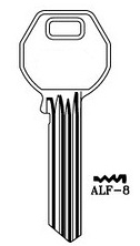 Hook 7070 ALF-8 ALFA Security Keys SILCA ALA1R HD = LRS1 BRISANT 6R41 6 pin ultion - Keys/Security Keys