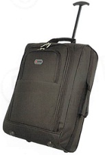 TB023-830 Cities 21 Black Trolley Bag