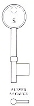 5156 KB032A .............. same as 941 Thick Bit - Keys/Security Keys