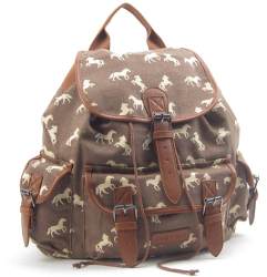 .......7386H Metro Premium Horse Pattern Canvas Bag