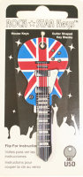 Hook 3429 Rockin Keys Union Jack Guitar U6D - Keys/Fun Keys