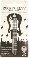 Hook 3424 Rockin Keys Black Electric Guitar RKU6DWBE U6D - Keys/Fun Keys