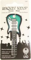 Hook 3425 Rockin Keys Green Electric Guitar RKU6DWGE U6D - Keys/Fun Keys