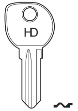 IKS: HD C385 1040C CU4 - Keys/Cylinder Keys- Car