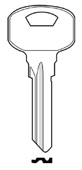 hook 6057...hd = YA91 XH1153 Brass Jma YA-85D - Keys/Cylinder Keys- General