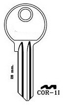 Hook 2043 jma = COR-1i - Keys/Cylinder Keys- General
