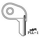 Hook 3405 jma = PLL-1 - Keys/Cylinder Keys- General