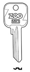 Hook 3422 Zoo Genuine GC125 cylinder keys