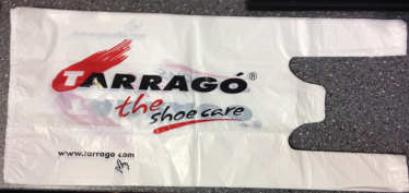 ....Tarrago White Plastic Carrier Bags (1000) 22cm x 50cm