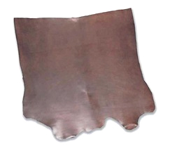 Dressed Leather Shoulders C/G Best Quality 2.5mm Dark Brown