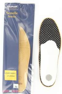 Saphir Anatomic Leather Insole (pair) REF 22403