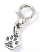 PC19 Pet Charm Heart Colour Crystal