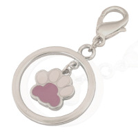 PC21 Pet Charm Paw Inside Circle