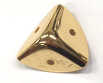 B55-2 Case Corner Solid Brass - Fittings/Case Corners