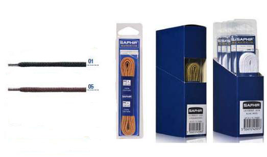 Saphir Laces 150cm Cord Blister Pack (4 pair)