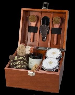 La Cordonnerie Anglaise Groom Valet Box Beech Wood Rosewood 2902129