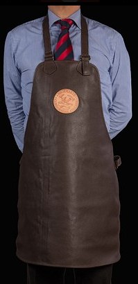 La Cordonnerie Anglaise Leather Apron without Pockets 20160916 - Shoe Care Products/La Cordonnerie Anglaise