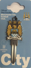 3D Football Key Blanks UL2 Man City MC425 HOOK 3535 - Keys/Fun Keys