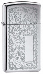 Zippo 1652 60000811 Slim - Venetian, High polish chrome - Zippo/Zippo Lighters