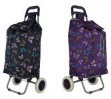 ST105 Hoppa 23 Butterflies Shopping Trolley