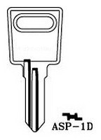 hook 3497 jma = ASP-1d - Keys/Cylinder Keys- General